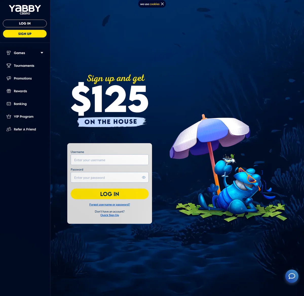 Yabby Casino
